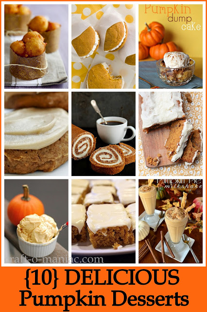 10 Delicious Pumpkin Desserts