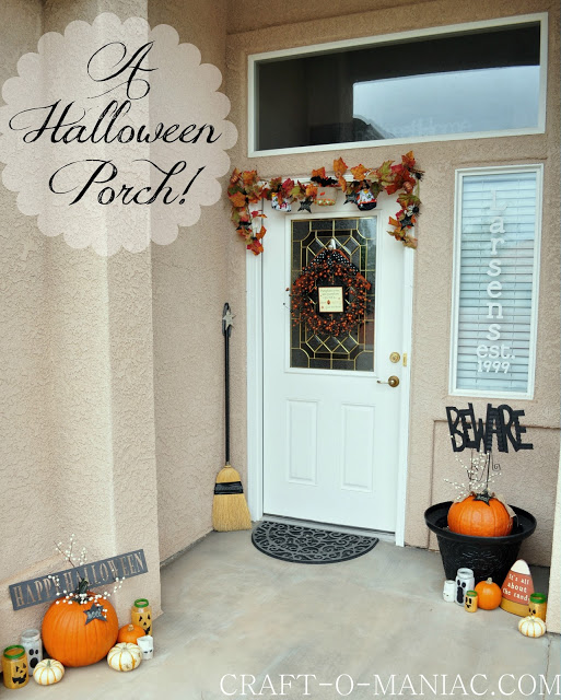 A Halloween Porch