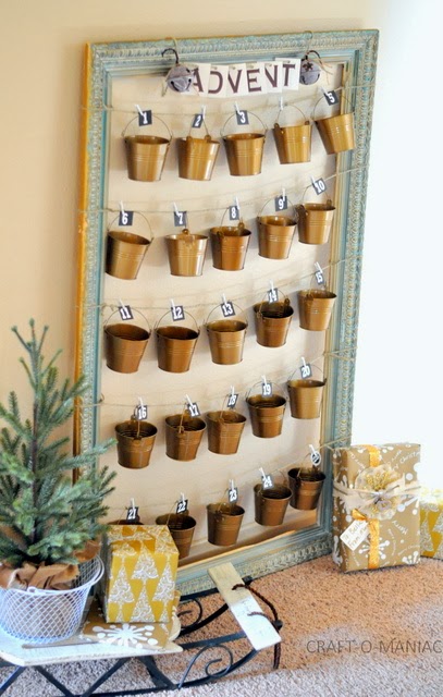 Rustic Advent Christmas Calender