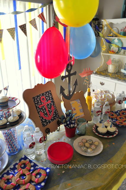 A Nautical 1st Birthday Party