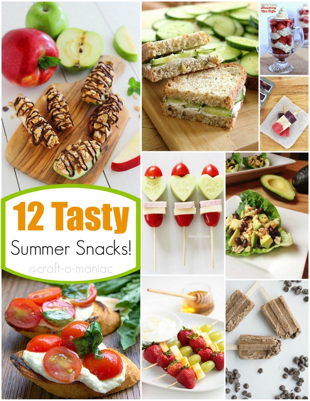 12 Tasty Summer Snacks