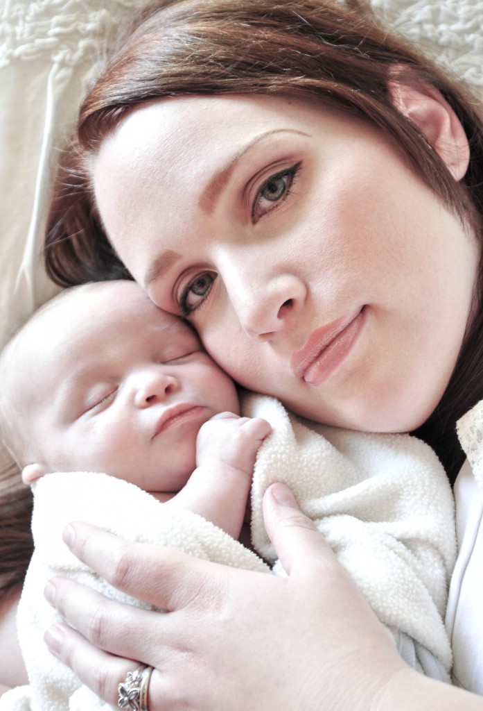 Mommy and Son Baby Shoot