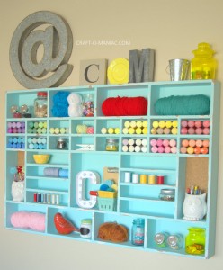 DIY Craft Cubby Wall - 700 N COTTAGE