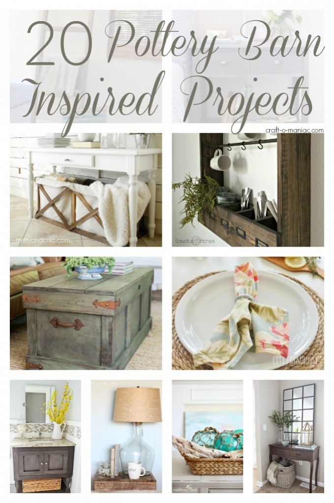 20 Pottery Barn Inspired Projects