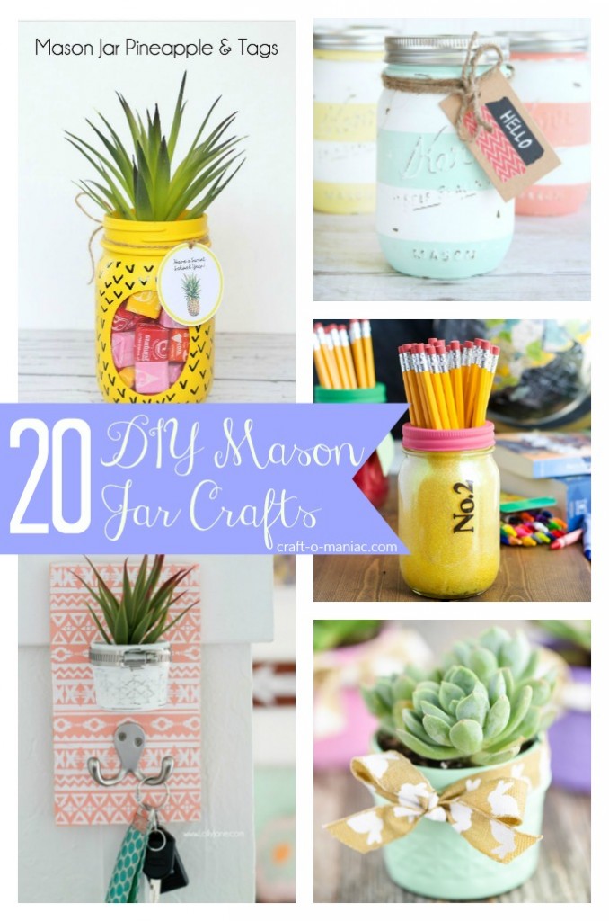 20 Mason Jar Crafts