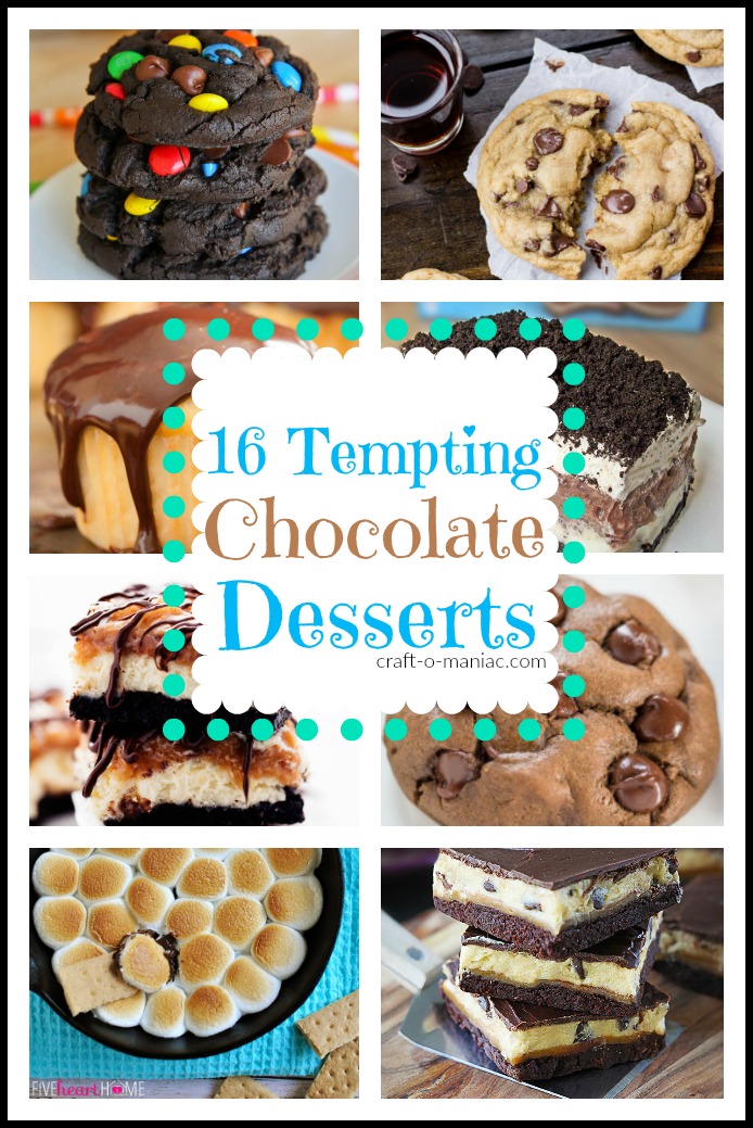 16 Tempting Chocolate Desserts