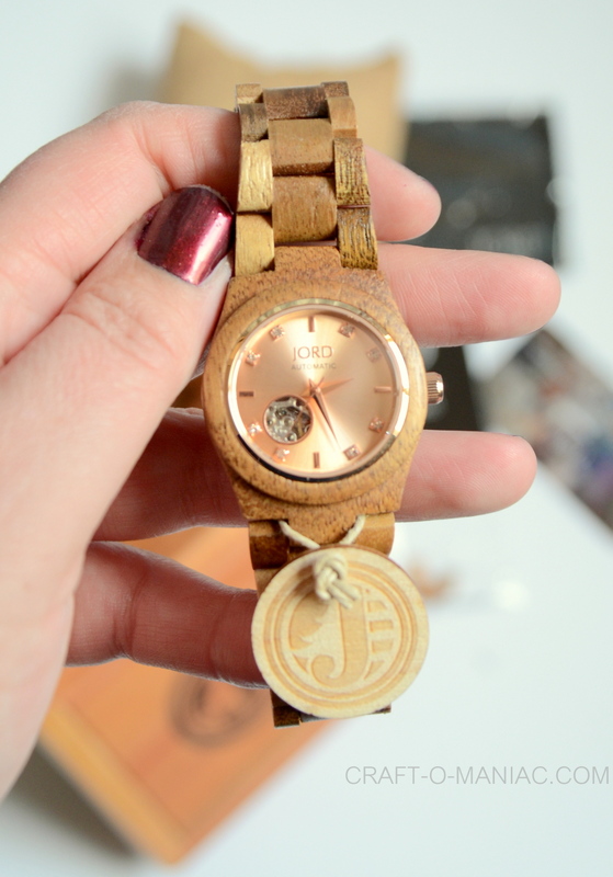 Rose Gold JORD Watch and Giveaway