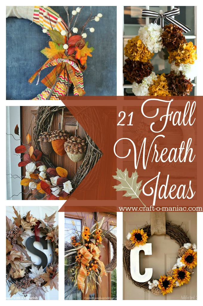 21 Fall Wreath Ideas