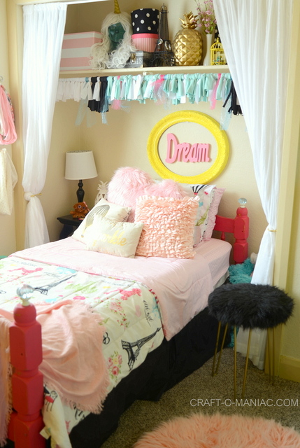 DIY| Put Your Tween’s Bed in The Closet for More Room