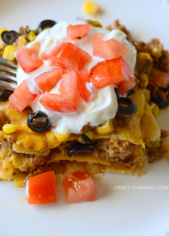 Cheesy Taco Hamburger Bake - 700 N COTTAGE