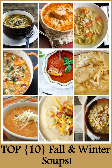 Top 10 Fall and Winter Soups