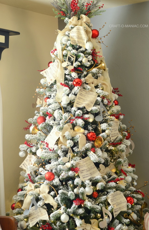 My Music Theme Christmas Tree and More Holiday Decor - 700 N COTTAGE